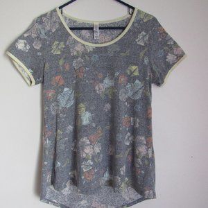 LulaRoe rose shirt